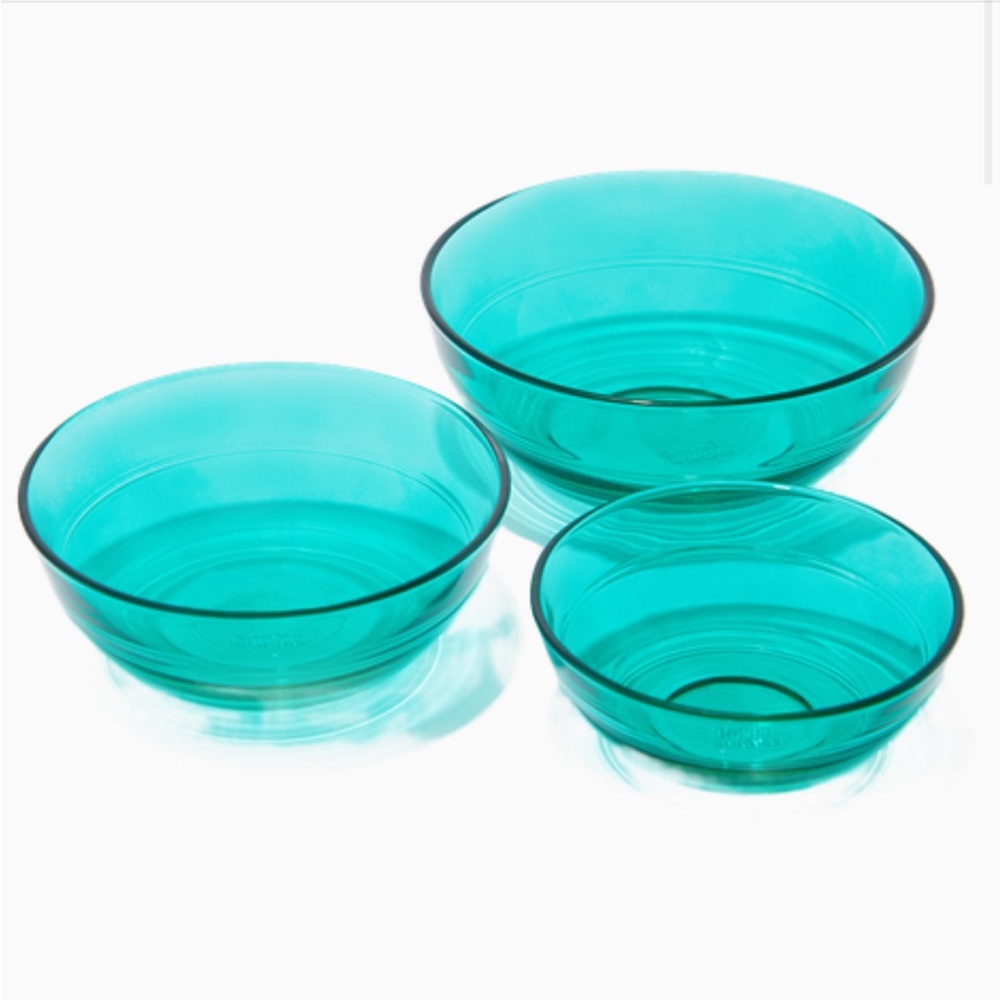 New: Social Studies three (3) nesting party bowls